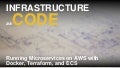 Infrastructure as code: running microservices on AWS using Docker, Terraform, and ECS