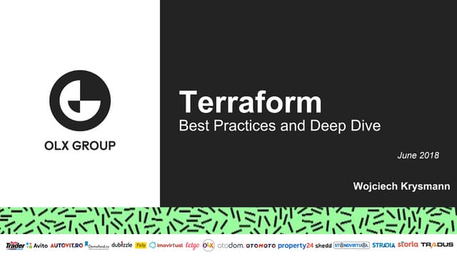 Atmosphere 2018: Wojciech Krysmann- INFRA AS CODE - TERRAFORM DEEP DIVE AND B...
