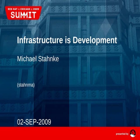 Infrastructure is development