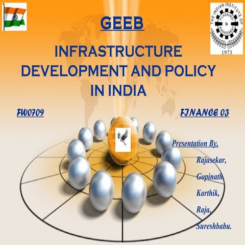 Infrastructure development - GEEB