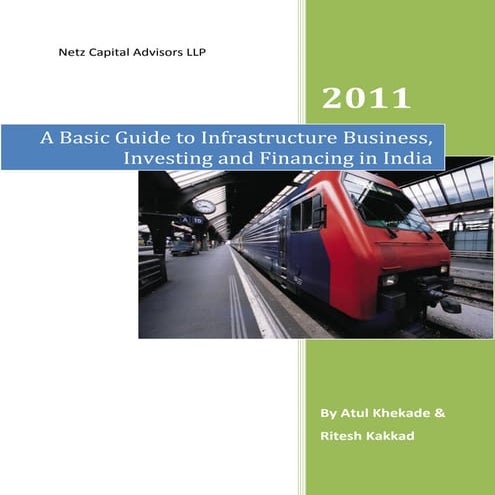 Infrastructure financing guide india netz capital