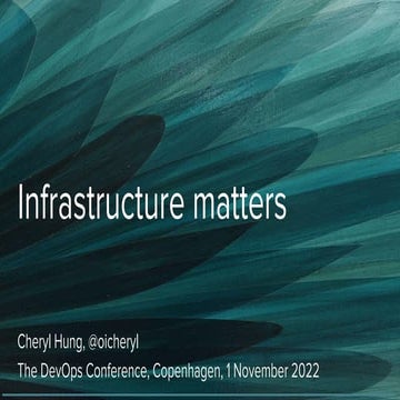 Infrastructure matters - The DevOps Conference, Copenhagen