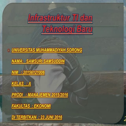 Infrastruktur ti dan teknologi baru