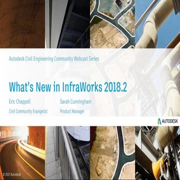 What's new in InfraWorks 2018.2?