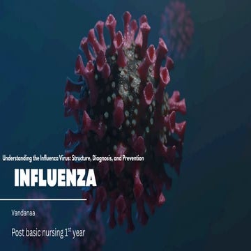 Understanding Influenza: From Etiology to Epidemiology | PDF