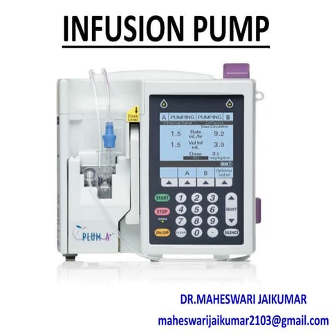 Infusion Pumps Medical Devices Pipeline Product Analysis INFUSION PUMPS | PPT