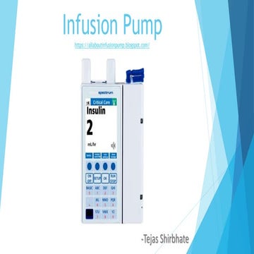 Infusion pump 