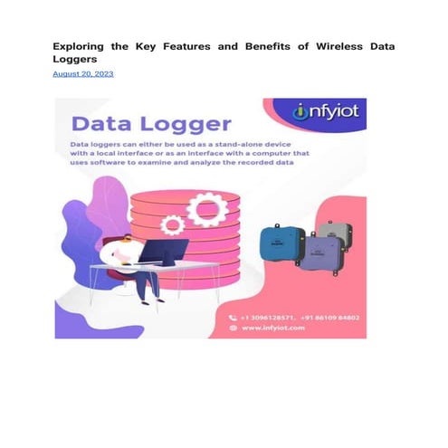 Exploring the Key Features and Benefits of Wireless Data Loggers