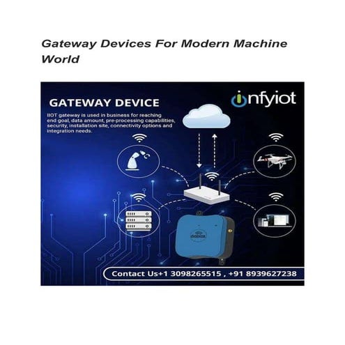 Gateway Devices For Modern Machine World