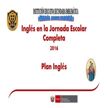 ingles en la JEC