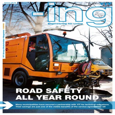 YIT internal magazine - ing 01/2010