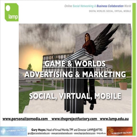 InGame Advertising, 3D Worlds Marketing
