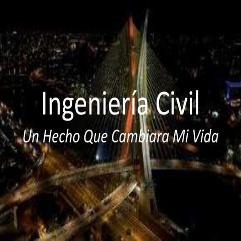 Ingeniería civil | PPTX