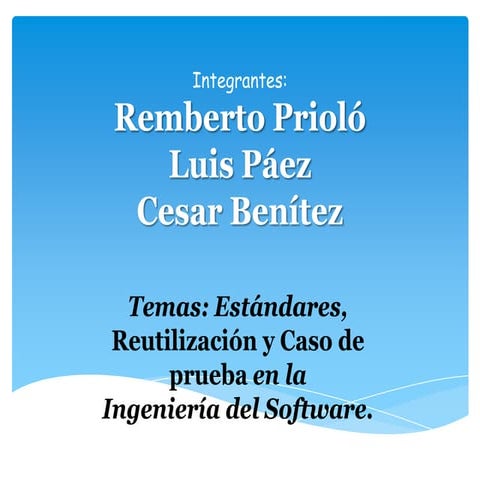 Ingeniería del software 3