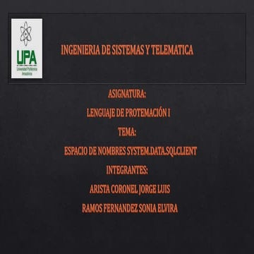 Ingenieria de sistemas y telematica