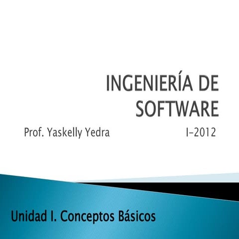 Ingenieria de software (conceptos básicos)