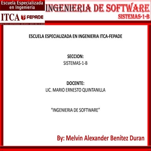 Ingenieria de Software 