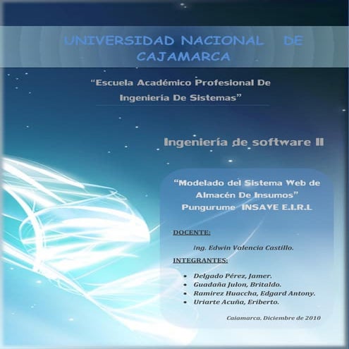 Documentación de Proyecto de Software.