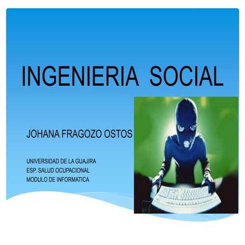 Ingenieria  social 