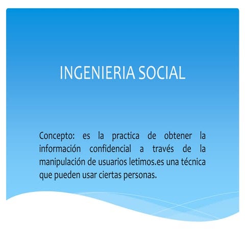 Ingenieria social