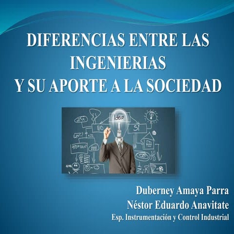 Diferencias entre Ingenierías y su aporte a la Sociedad