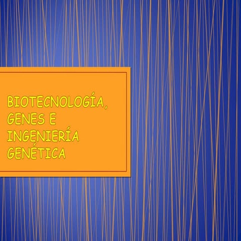 Ingenieria genética