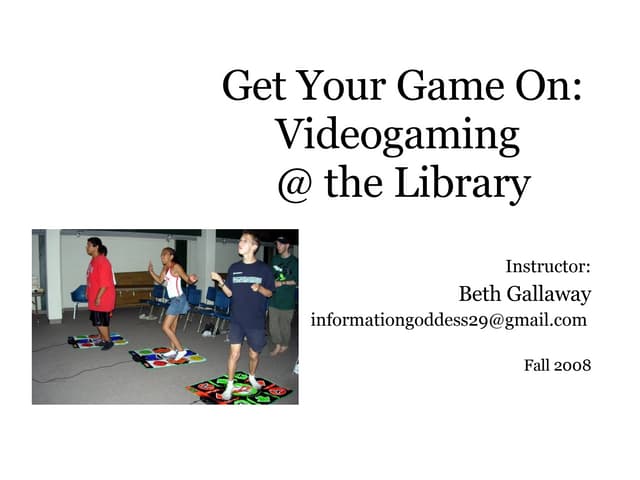 INCOLSA Get Your Game On presentation