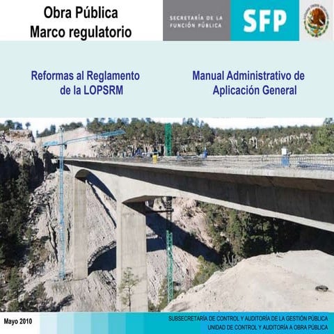 OBRAS PUBLICAS PARA EJECUCCION ADMINISTRACION .pptx