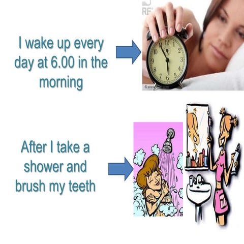 My daily routine | PPTX