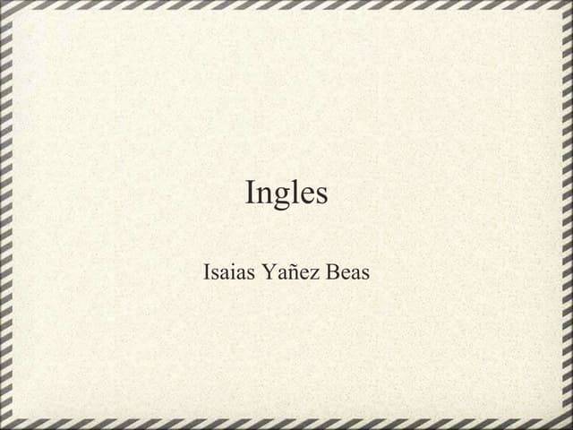 Ingles