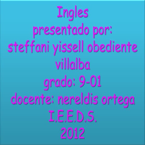 Ingles
