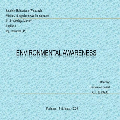 environmental awareness