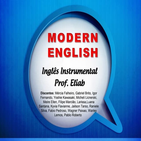 História da língua inglesa | PPSX