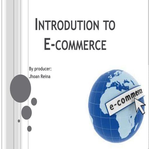 PRESENTATION OF COMMERCE.