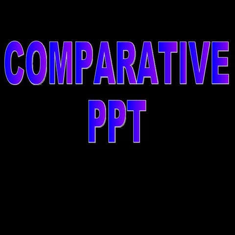 Ingles presentation comparative