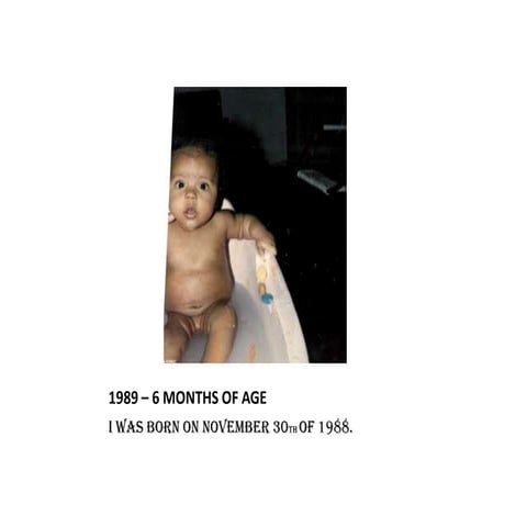 The history of my life