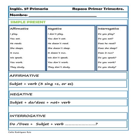 Inglés primaria-quinto-1