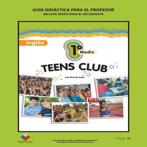 Inglés 1° medio  teens club   guia del profesor