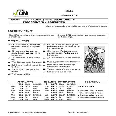 Inglés 3 | PDF