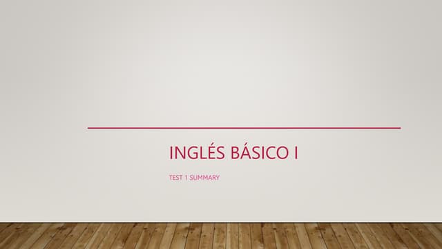 Inglés Básico 1 - Prueba 1.pptx
