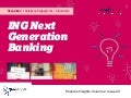 ING Next Generation Banking: People’s Insights Volume 2, Issue 29