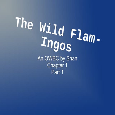 The Wild Flam-Ingos OWBC. Year 1 Chapter 1