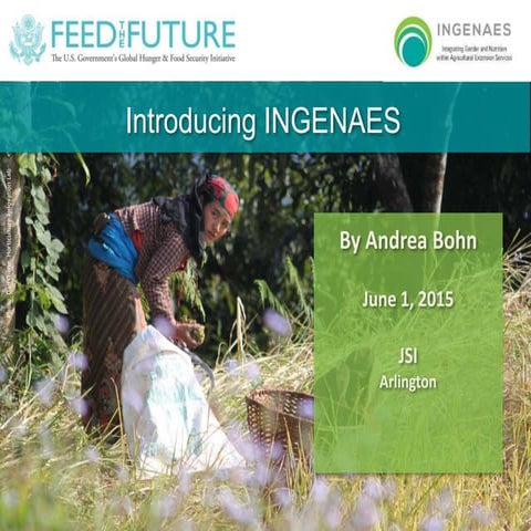 Introducing INGENAES 