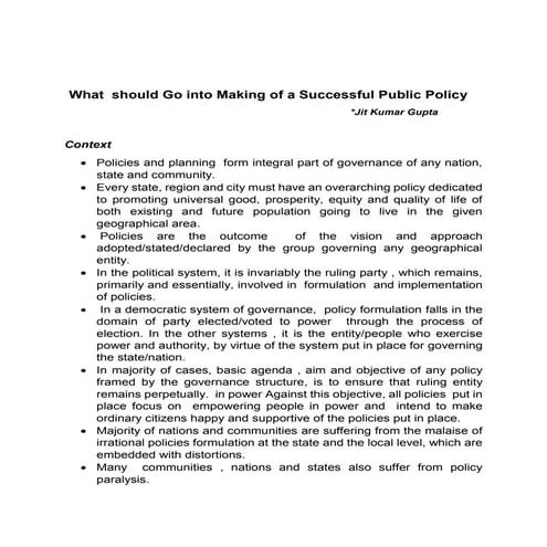 INGRADINATS OF A SUCCESSFUL POLICY - Copy (1).docx