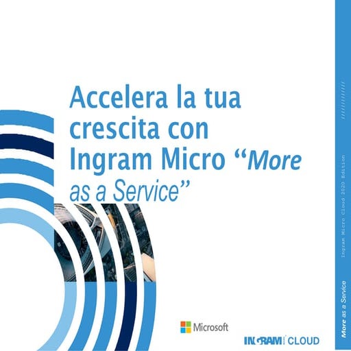 Ingram micro more as a service i vantaggi per i partner di canale