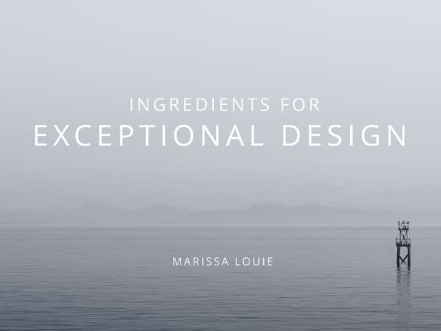 Exceptional Design is Emotional Design
