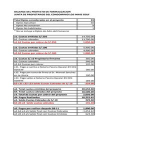 Informe Económico Proyecto de Forma...