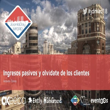  Ingresos pasivos y olvídate de los clientes 