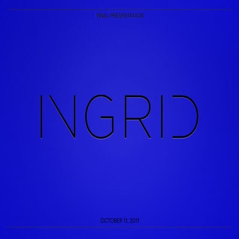 Final Delivery to Ingrid Records