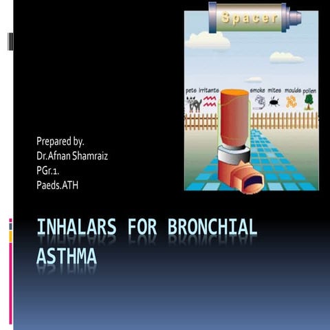 Inhalars for bronchial asthma